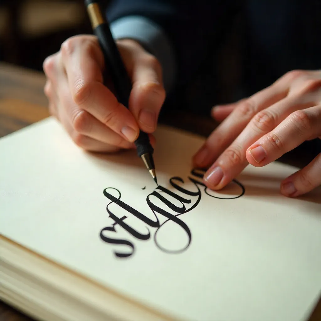 Recent calligraphy work