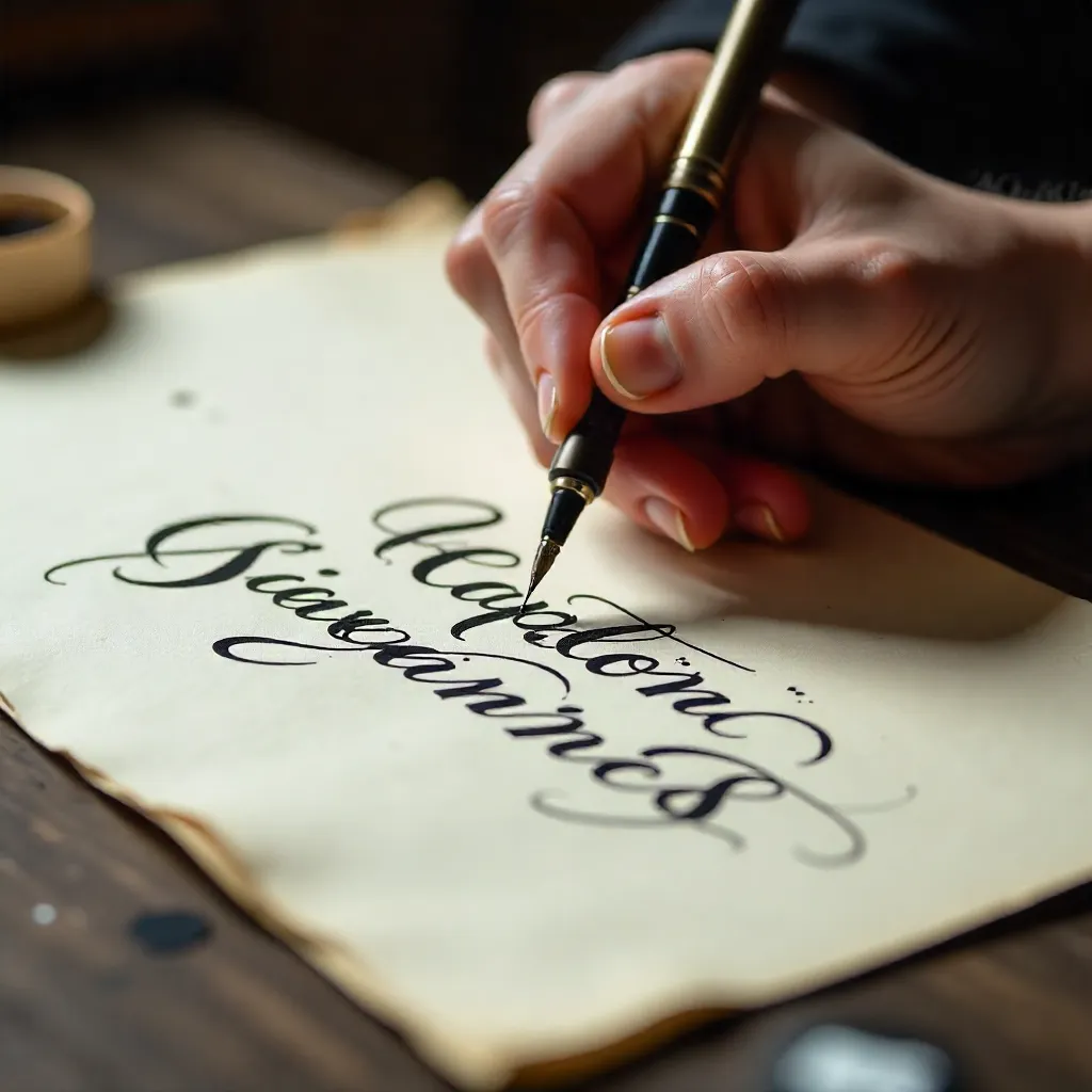 Hand lettered design