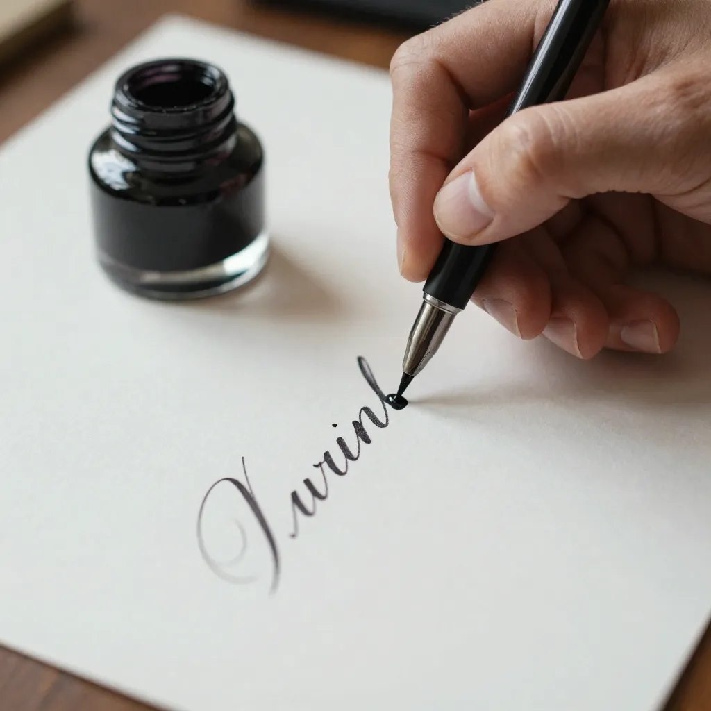 Wedding calligraphy